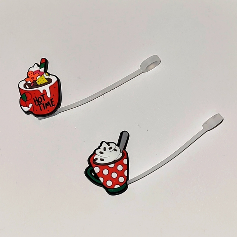 Silicone straw caps for Stanley,  Yeti, and more